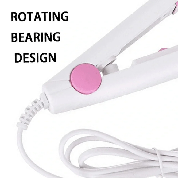 Smart Constant Temperature Mini Hair Straightener/Curler  Hairstyling Iron - Picture 2 of 5